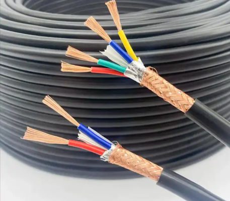2 3 4 5 6 Core RVVP Shielded Cable 5.5mm-8mm OD Hoge duurzaamheid