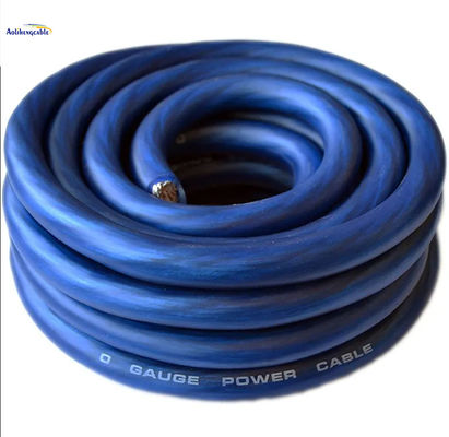 2 AWG Flexible Audio Cable Audio Power Cable met aangepaste jaskleur