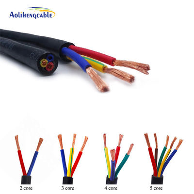 RVV 5-Core 0,75 1,0 1,5 2,5 mm Power Control Cable High Performance