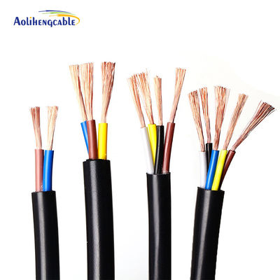RVV 2 3 4 5-Core 0,75 1,0 1,5 2,5 mm Power Control Cable Hoge duurzaamheid